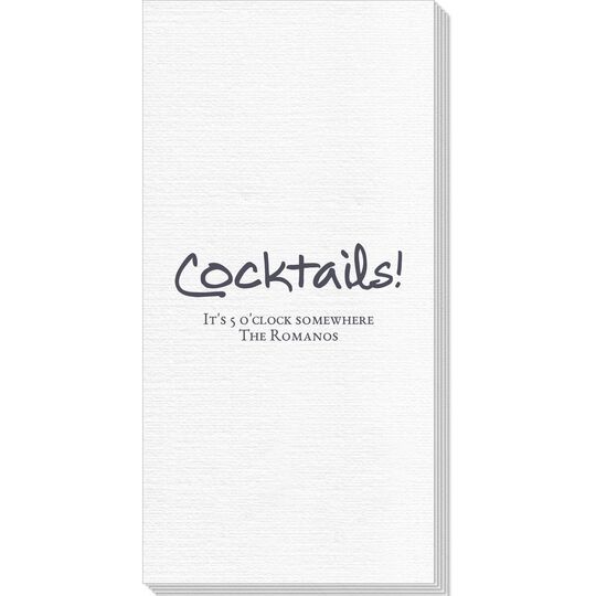 Studio Cocktails Deville Guest Towels